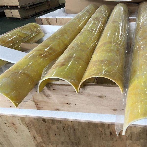 yellow onyx interior artificial marble column