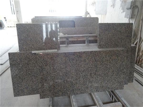 caledonia granite tile countertop