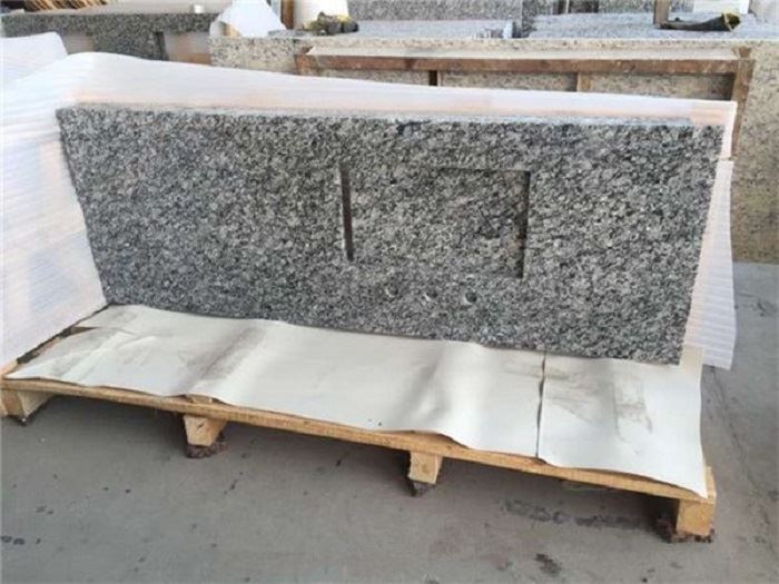 white wave granite countertop spray white china granite bath vanity tops packing
