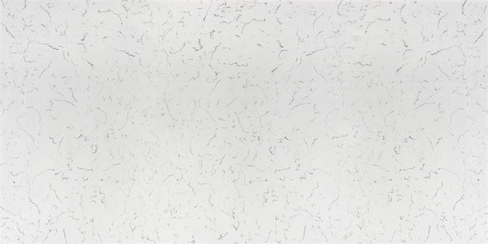 blizzard white quartz countertop polished