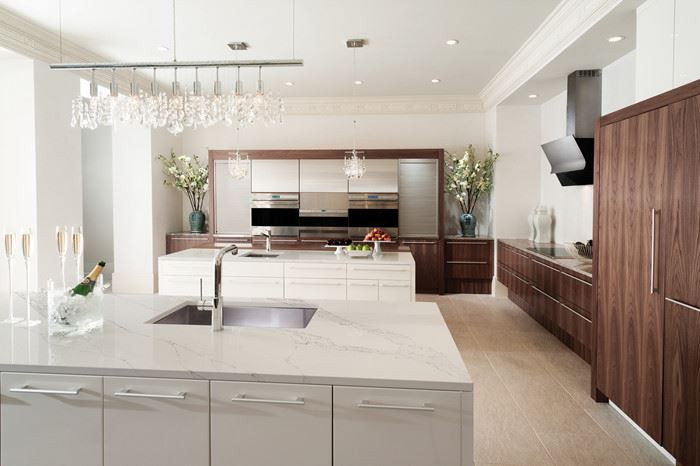 calacatta white naples quartz for kitchen top