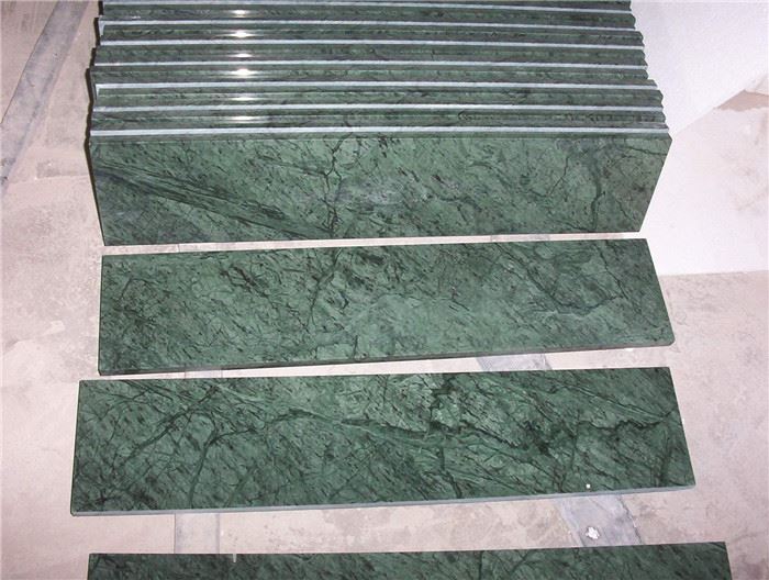 Dark green marble floor tiles for wall