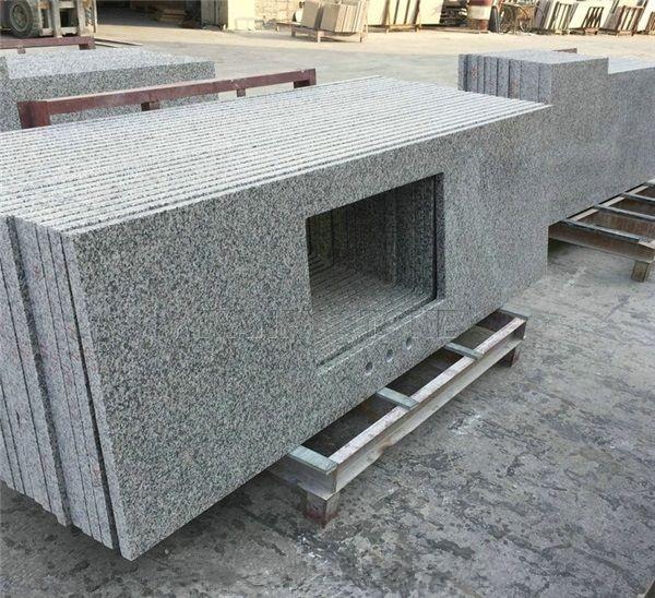 Luna Pearl Granite Kitchen Countertops
