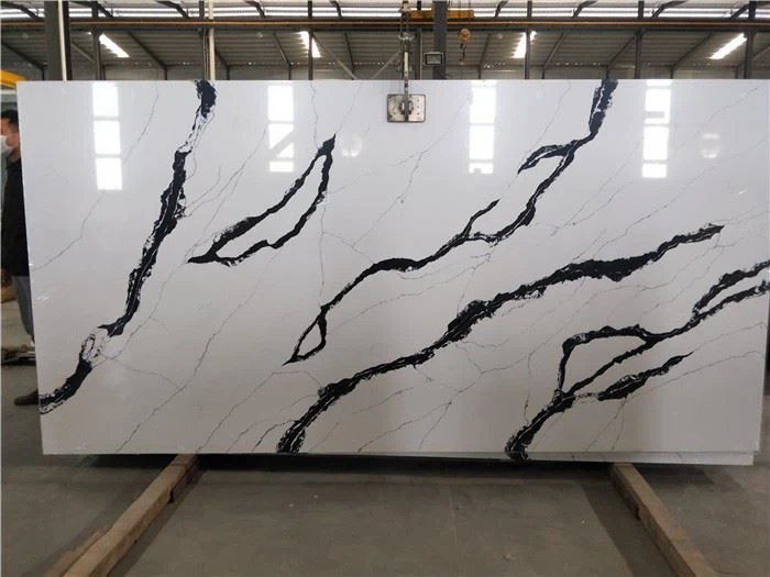 Panda White Quartz Slab