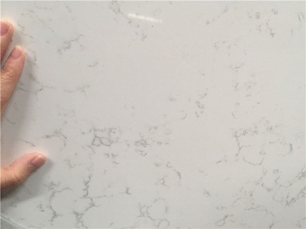 white fairy quartz vanity top