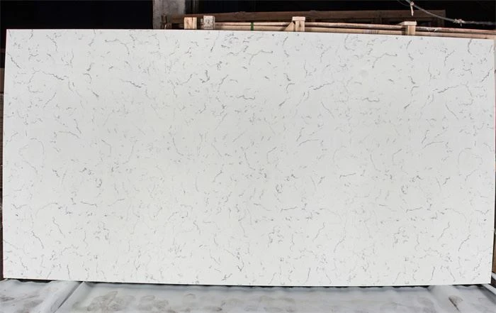 blizzard white quartz countertop slabs