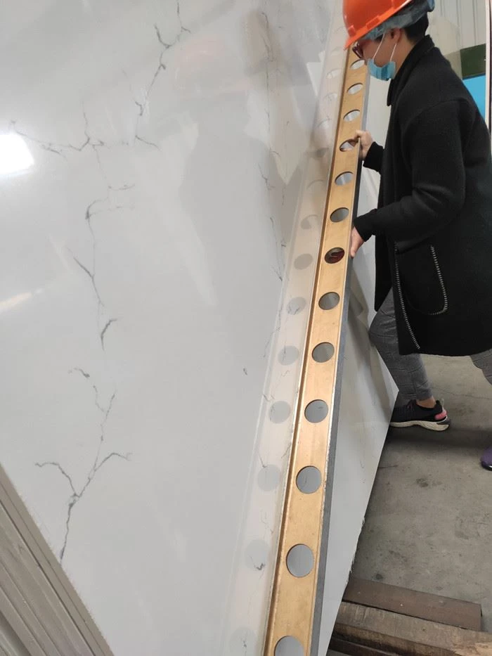 willow white quartz slab engineered stone