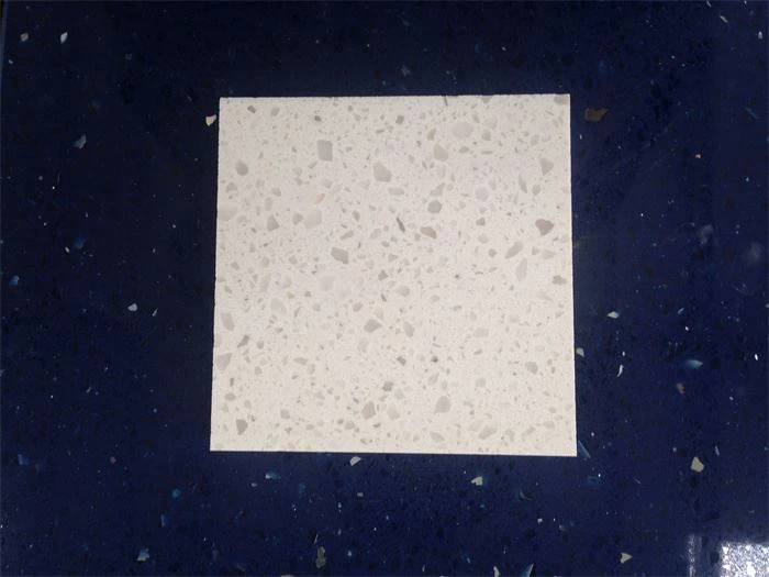 galaxy white quantum quartz polished