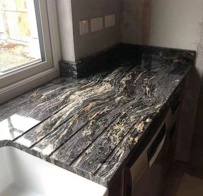 magma black granite countertops for islands
