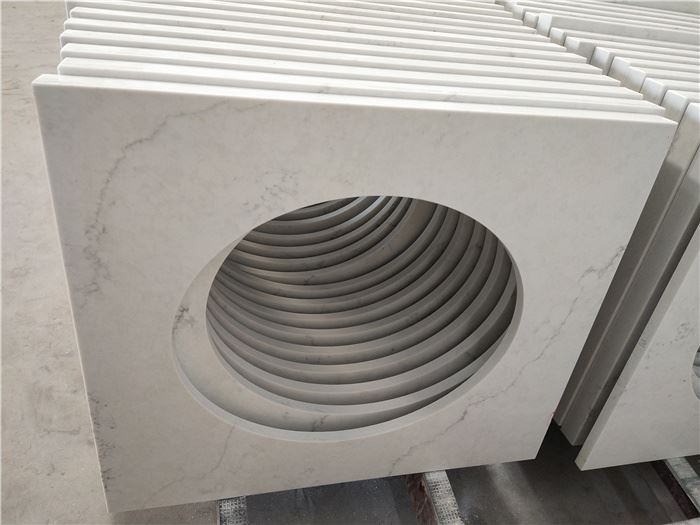 organic white quartz countertops vanity countertop