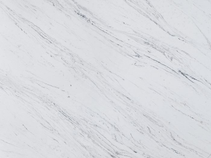 Iced white quartz slab for vanity