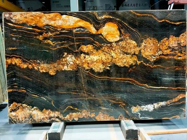 magma gold granite slab