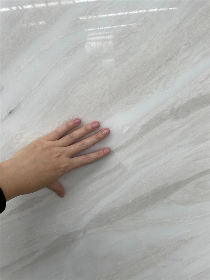 Namibia White Marble polished slab