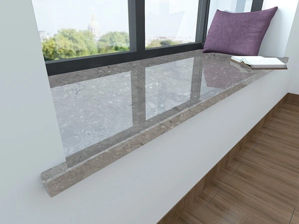 Victoria Grey Artificial Marble window sills