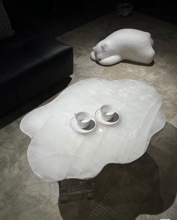 White Onyx Table top